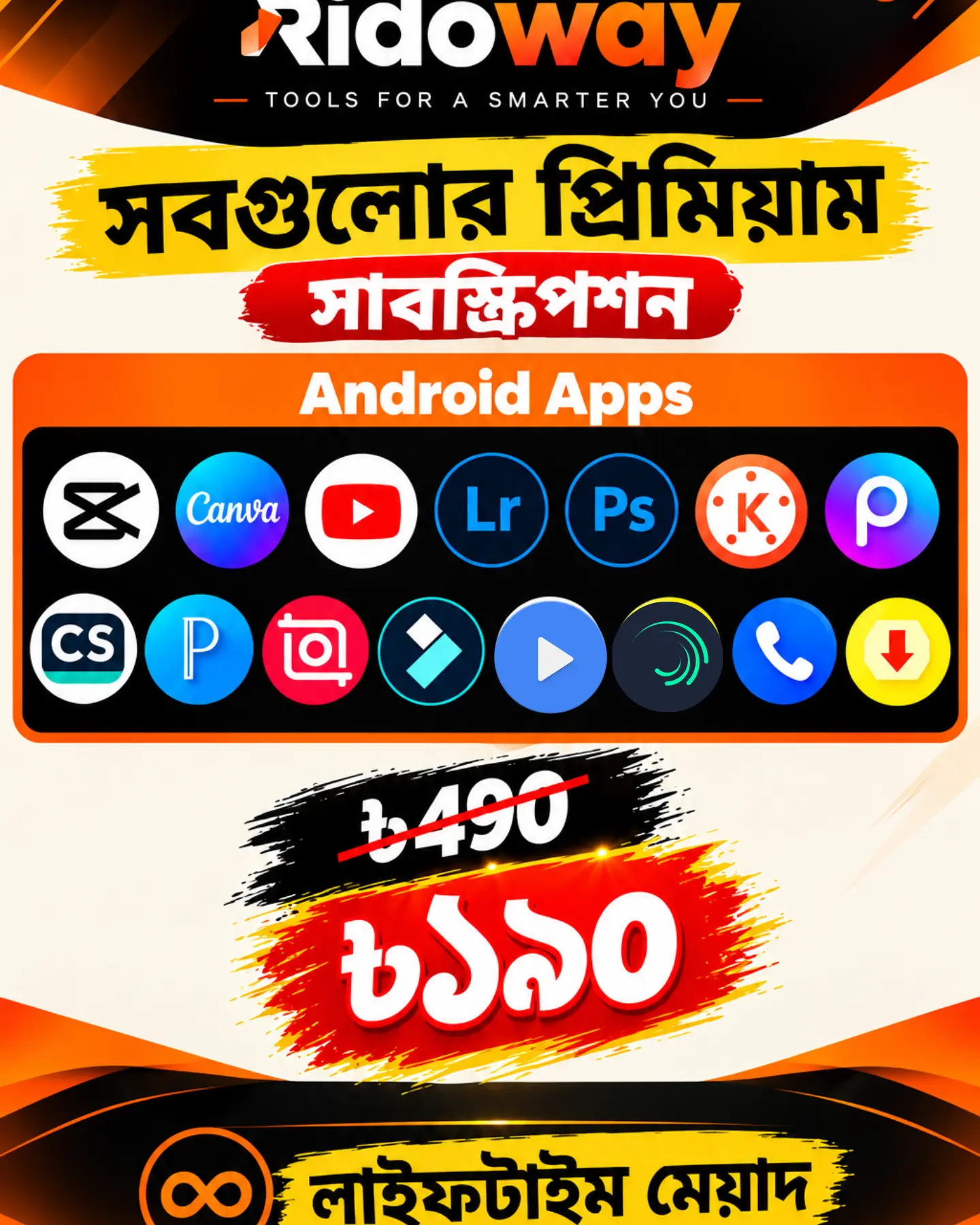 Ridoway Premium Android Apps Bundle